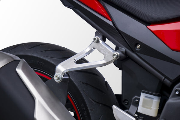OVER Racing CNC Aluminum Exhaust Bracket Silver CBR400R(19-) | 36-102-01 - image 2