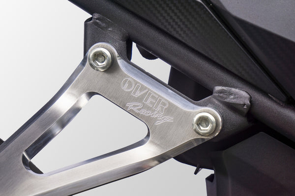 OVER Racing CNC Aluminum Exhaust Bracket Silver CBR400R(19-) | 36-102-01 - image 4