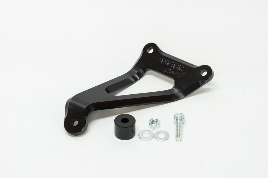 OVER Racing CNC Aluminum Exhaust Bracket Black CBR400R(19-) | 36-102-01B - image 1