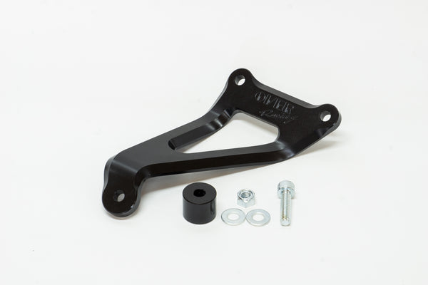 OVER Racing CNC Aluminum Exhaust Bracket Black CBR400R(19-) | 36-102-01B - image 1