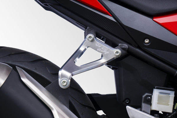 OVER Racing CNC Aluminum Exhaust Bracket Black CBR400R(19-) | 36-102-01B - image 2