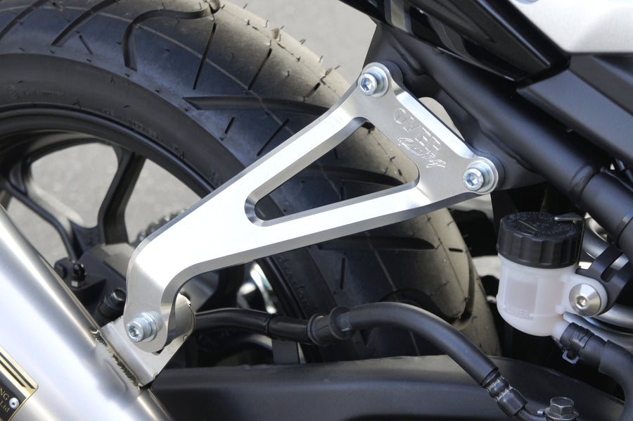OVER Racing CNC Aluminum Exhaust Bracket Black YZF-R25/MT-25 | 36-35-01B - image 1