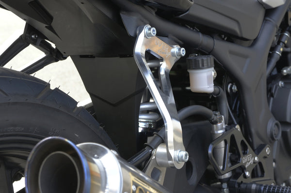 OVER Racing CNC Aluminum Exhaust Bracket Black YZF-R25/MT-25 | 36-35-01B - image 2