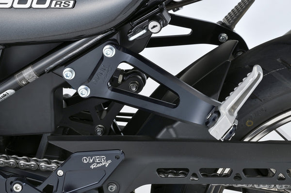 OVER Racing CNC Aluminum Exhaust / Passenger Footpeg Bracket Black Z900RS | 36-71-02B - image 2