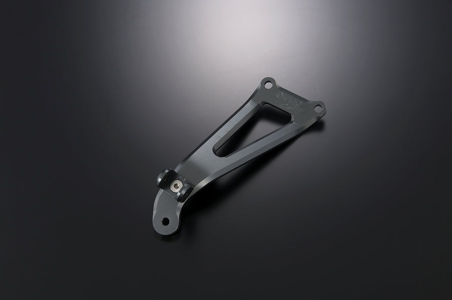 OVER Racing CNC Aluminum Exhaust / Passenger Footpeg Bracket Gunmetal Z900RS | 36-71-02GM - image 1