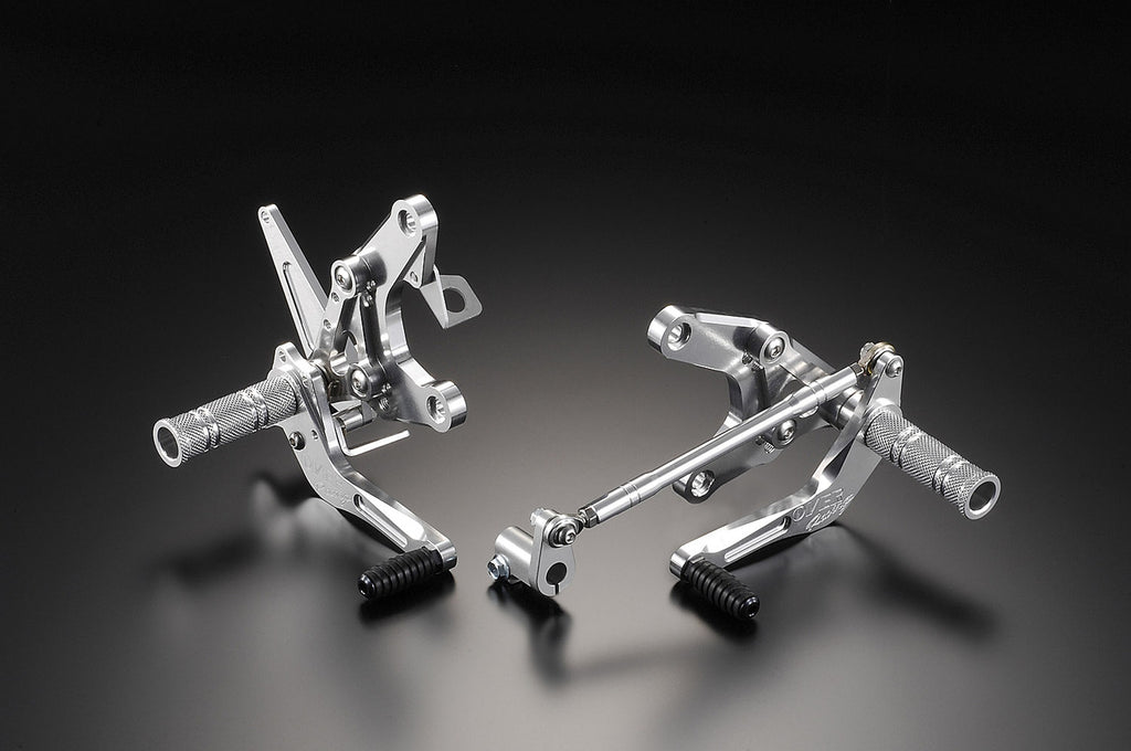 OVER Racing Rearset Kit 4-Position Silver Drum Brake Monkey - image 1