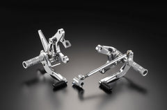 OVER Racing Rearset Kit 4-Position Silver Drum Brake Monkey | 51-01-11