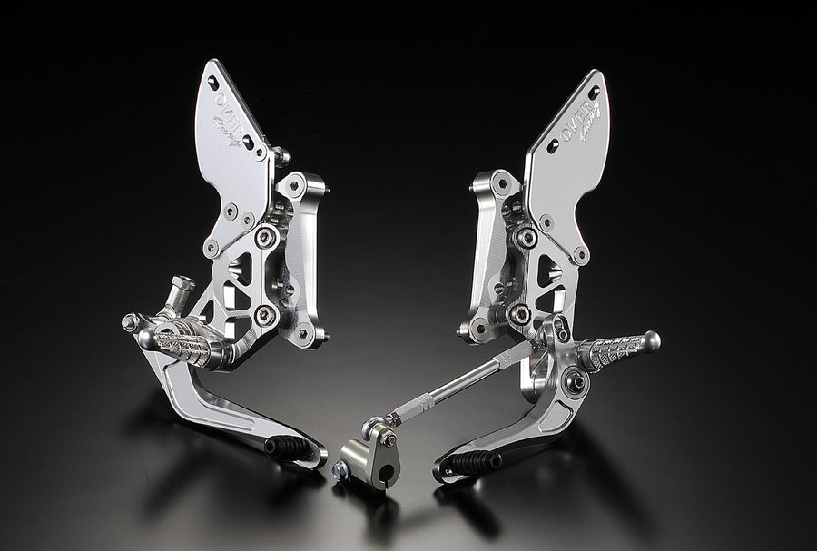 OVER Racing Rearset Kit GP-PERFORMANCE Silver Disc Brake Monkey - image 1