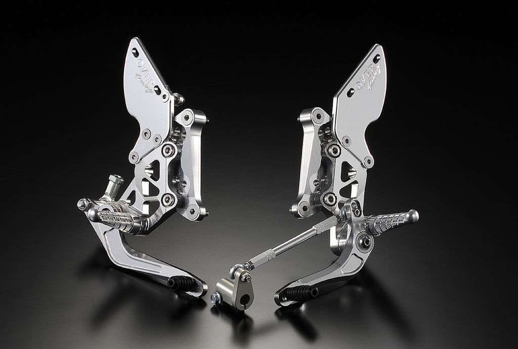 OVER Racing Rearset Kit GP-PERFORMANCE Silver Disc Brake Monkey - image 1