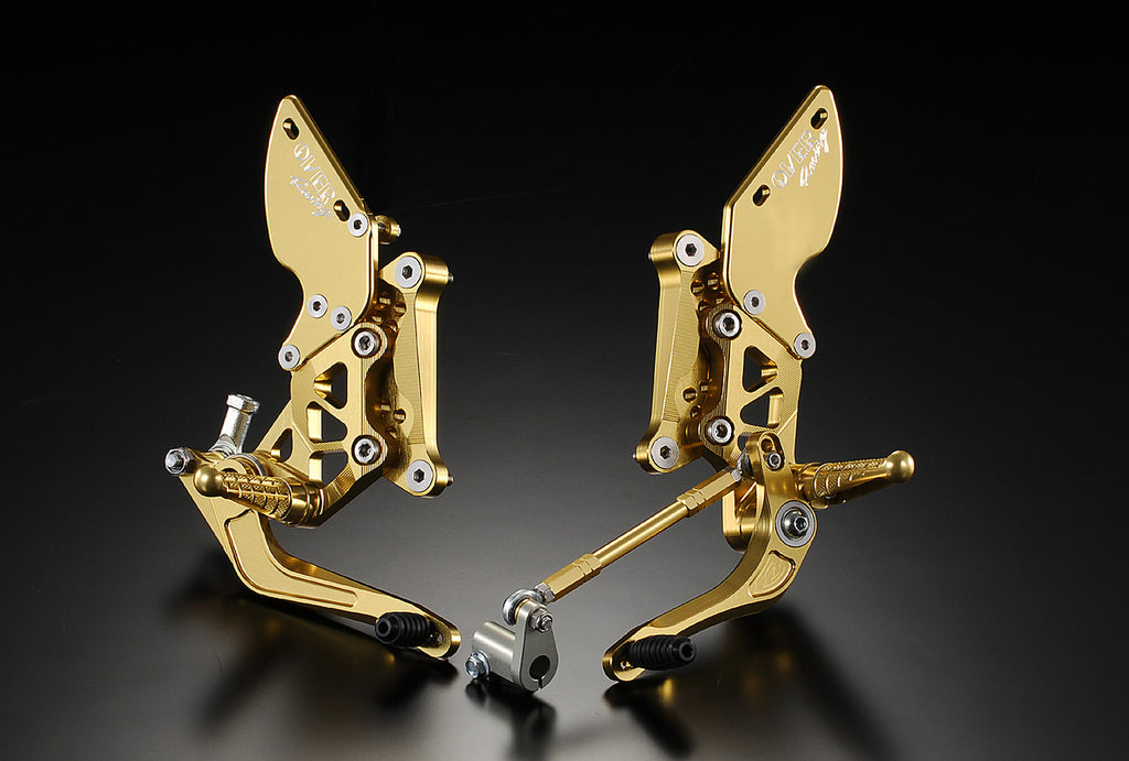 OVER Racing Rearset Kit GP-PERFORMANCE Gold Disc Brake Monkey - image 1