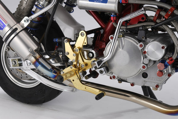 OVER Racing Rearset Kit Racing Type Gold Disc Brake Monkey | 51-01-32G - image 1