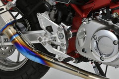 OVER Racing Rearset Kit 4-Position Silver MONKEY125 | 51-012-01