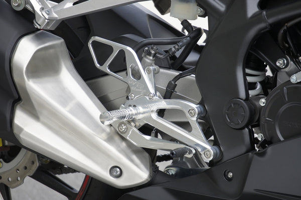 OVER Racing Rearset Kit 4-Position Silver CBR250RR | 51-02-01 - image 2