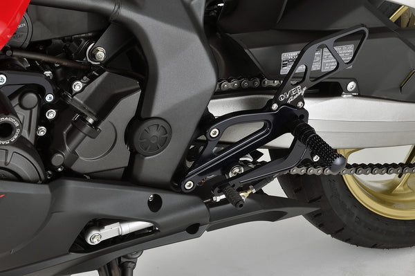OVER Racing Rearset Kit 4-Position Silver CBR250RR | 51-02-01 - image 6