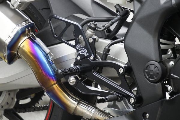 OVER Racing Rearset Kit 4-Position Black CBR250RR | 51-02-01B - image 4