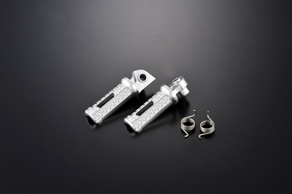 OVER Racing High-Grip Footpegs Silver CT125 (20-22) (23-) | 51-06-01 - image 2