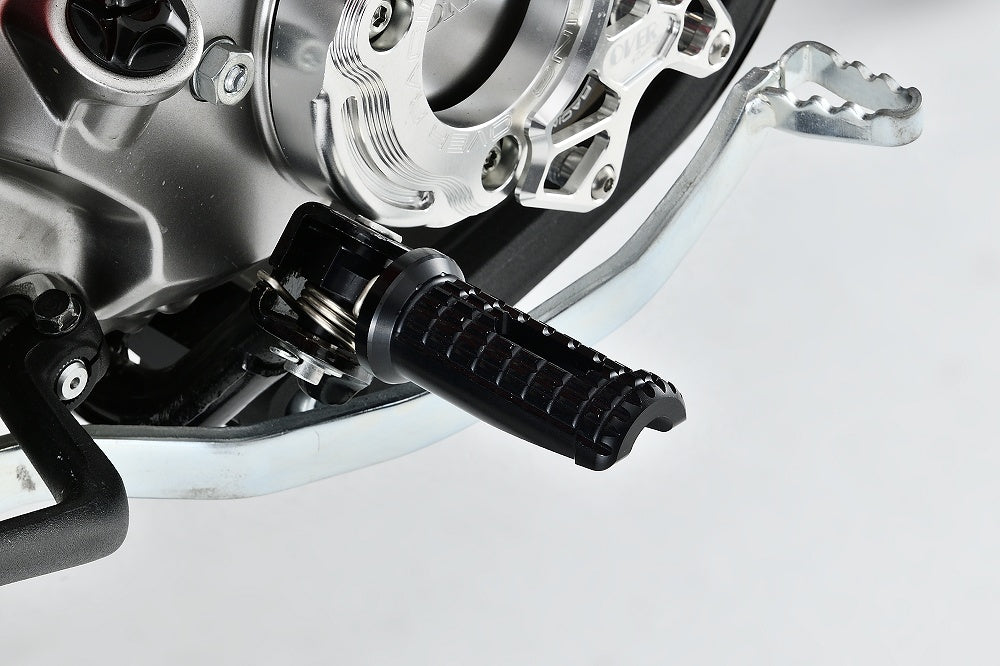 OVER Racing High-Grip Footpegs Black CT125 (20-22) (23-) | 51-06-01B - image 1