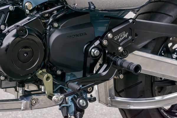 OVER Racing Rearset Kit 4-Position Black DAX125 (22-23) (24-) | 51-123-01B - image 2