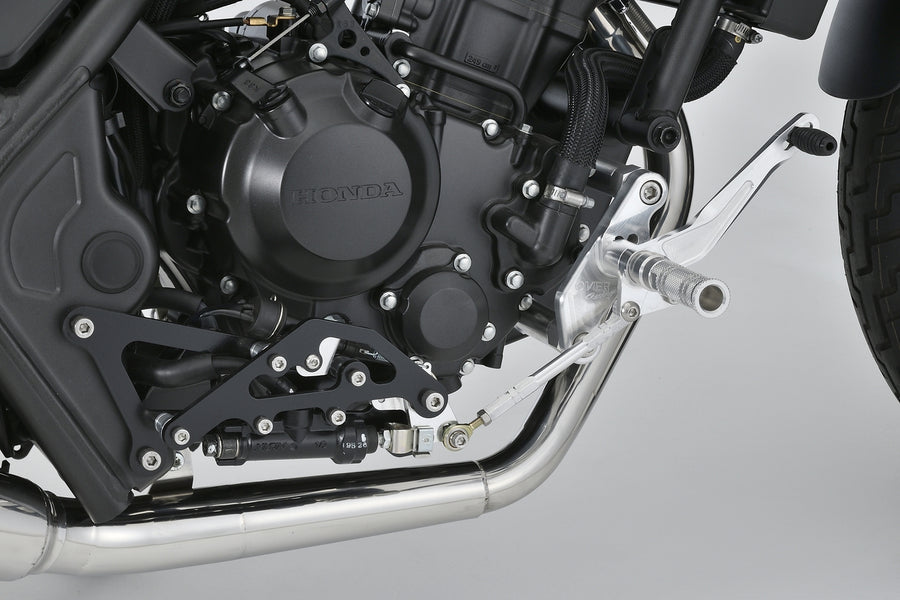 OVER Racing Forward Control Kit 4P Silver Rebel250 (17-)/S Edition (20-) | 51-13-01 - image 1