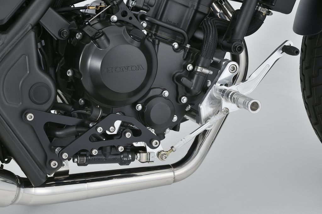 OVER Racing Forward Control Kit 4P Silver Rebel250 (17-)/S Edition (20-) | 51-13-01 - image 1