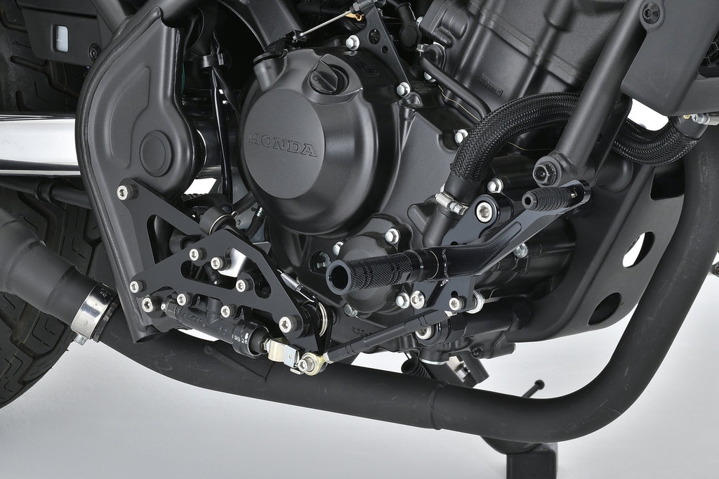 OVER Racing Forward Control Kit 4P Black Rebel250 (17-)/S Edition (20-) | 51-13-01B - image 1