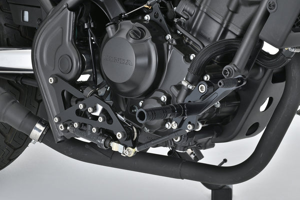 OVER Racing Forward Control Kit 4P Black Rebel250 (17-)/S Edition (20-) | 51-13-01B - image 1