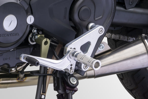 OVER Racing Rearset Kit 4-Position Silver Rebel250 (17-) | 51-13-02 - image 1
