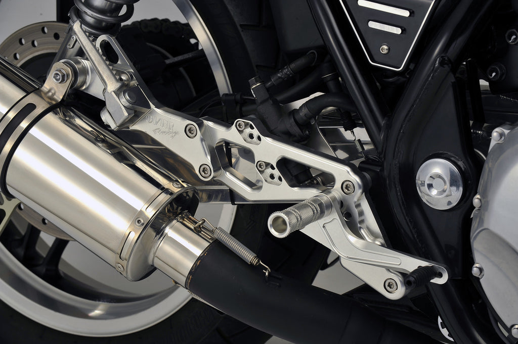OVER Racing Rearset Kit 4-Position Silver CB1100(10-13) (14-16) CB1100EX(14-16) | 51-18-01 - image 1