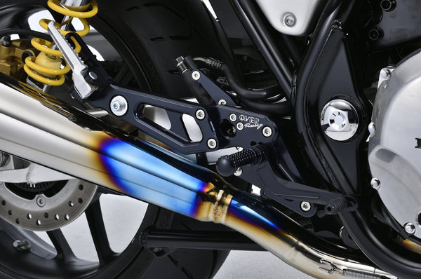 OVER Racing Rearset Kit 4-Position Black CB1100RS | 51-182-02B - image 2