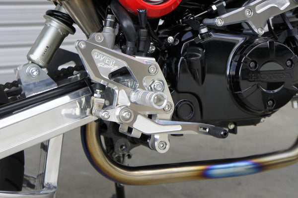 OVER Racing Rearset Kit 4-Position Black GROM (13-15) (16) (17-20) | 51-22-01B - image 5