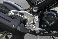 OVER Racing Rearset Kit 4-Position Black GROM (21-) | 51-223-41B