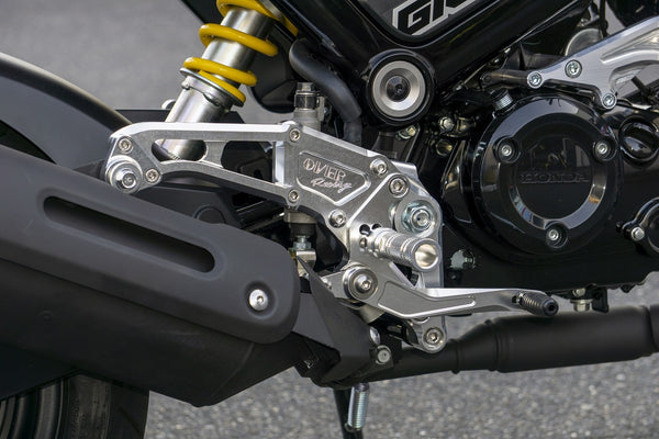 OVER Racing Rearset Kit 4-Position Black GROM (21-) | 51-223-41B - image 2