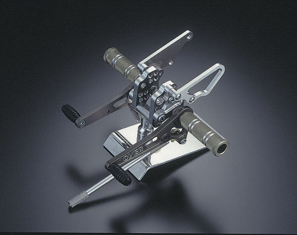OVER Racing Rearset Kit 4-Position Silver XJR1300 - image 1