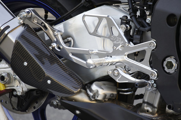 OVER Racing Rearset Kit 4-Position Black MT-10 (-21) | 51-31-01B - image 2