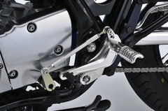 OVER Racing Rearset Kit 4-Position Type2 Silver SR400 (FI) | 51-401-05