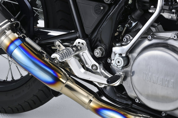 OVER Racing Rearset Kit 4-Position Type2 Silver SR400 (FI) | 51-401-05 - image 2