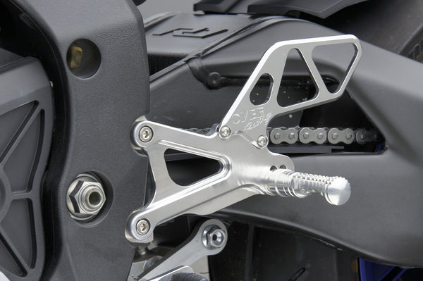 OVER Racing Rearset Kit 4-Position Silver YZF-R1 | 51-424-01 - image 6