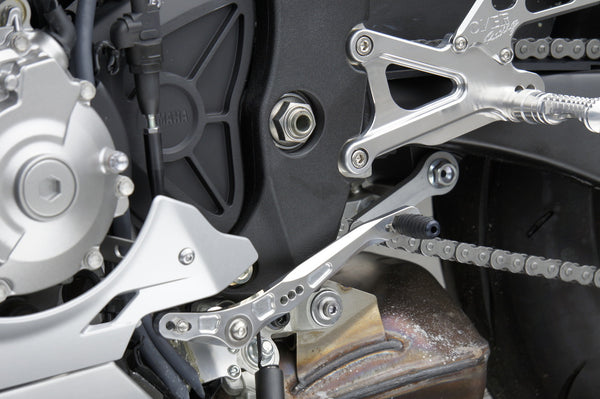 OVER Racing Rearset Kit 4-Position Silver YZF-R1 | 51-424-01 - image 7