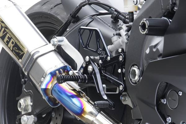 OVER Racing Rearset Kit 6-Position Black YZF-R6 | 51-433-01B - image 3
