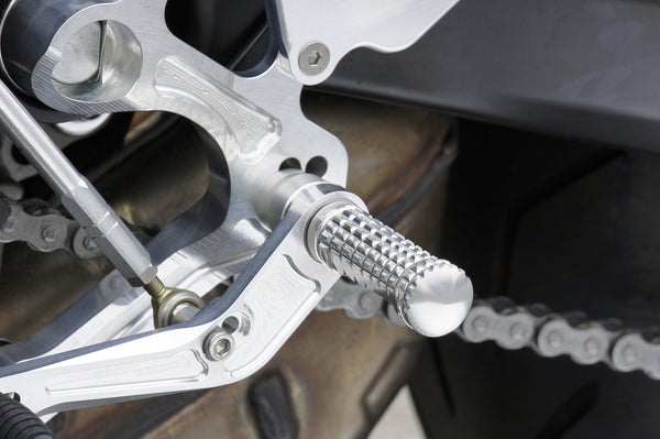 OVER Racing Rearset Kit 4-Position Silver MT-09(14-16)/XSR900(18-) | 51-45-01 - image 6