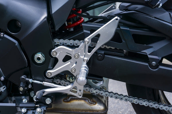 OVER Racing Rearset Kit 4-Position Silver KATANA (19-)/GSX-S1000F | 51-56-01 - image 6