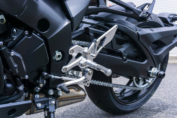 OVER Racing Rearset Kit 4-Position Silver KATANA (19-)/GSX-S1000F | 51-56-01 - image 8
