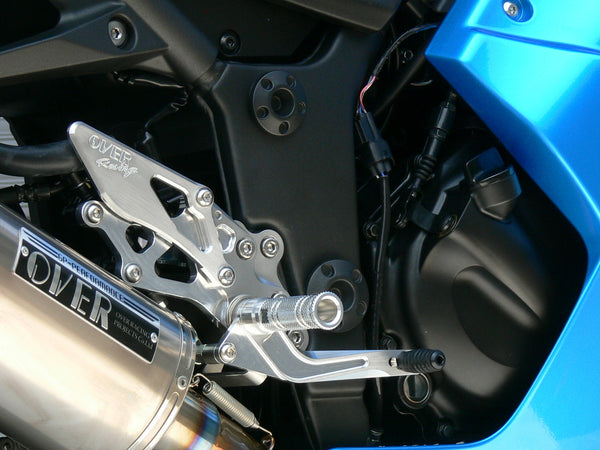OVER Racing Rearset Kit 4-Position Ninja250(R)/Z250 (13-) | 51-69-01 - image 1