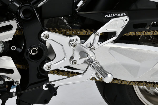OVER Racing Rearset Kit 4-Position Type2 Silver Z900RS (18-25) | 51-71-02 - image 2