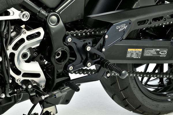OVER Racing Rearset Kit 4-Position Type1 Black Z900RS | 51-713-01B - image 2