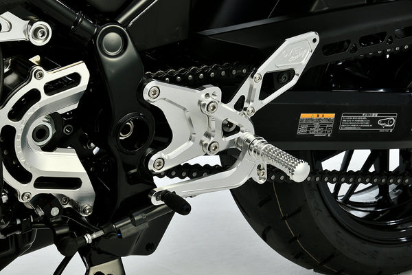 OVER Racing Rearset Kit 4-Position Type2 Silver Z900RS | 51-713-02 - image 2