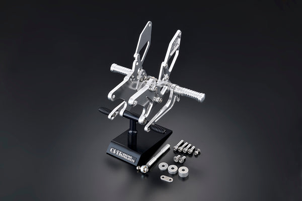 OVER Racing Rearset Kit 4-Position Type2 Silver Z900RS | 51-713-02 - image 3