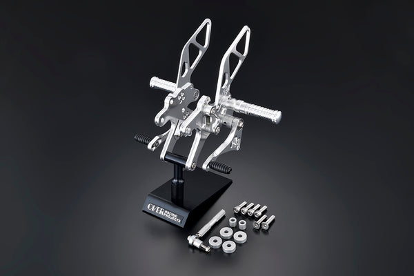 OVER Racing Rearset Kit 4-Position Silver ZX-6R (24-) | 51-77-01 - image 1