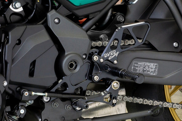 OVER Racing Rearset Kit 4-Position Black Z650RS (22-23) | 51-80-01B - image 3