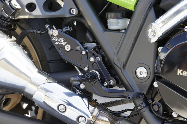OVER Racing Rearset Kit 4-Position Type2 Black ZRX1200DAEG | 51-811-01B - image 4